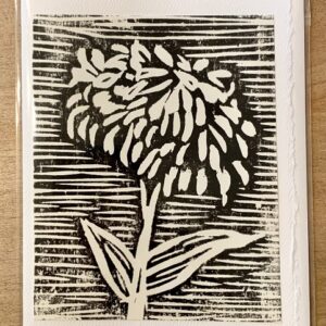 Mum block print